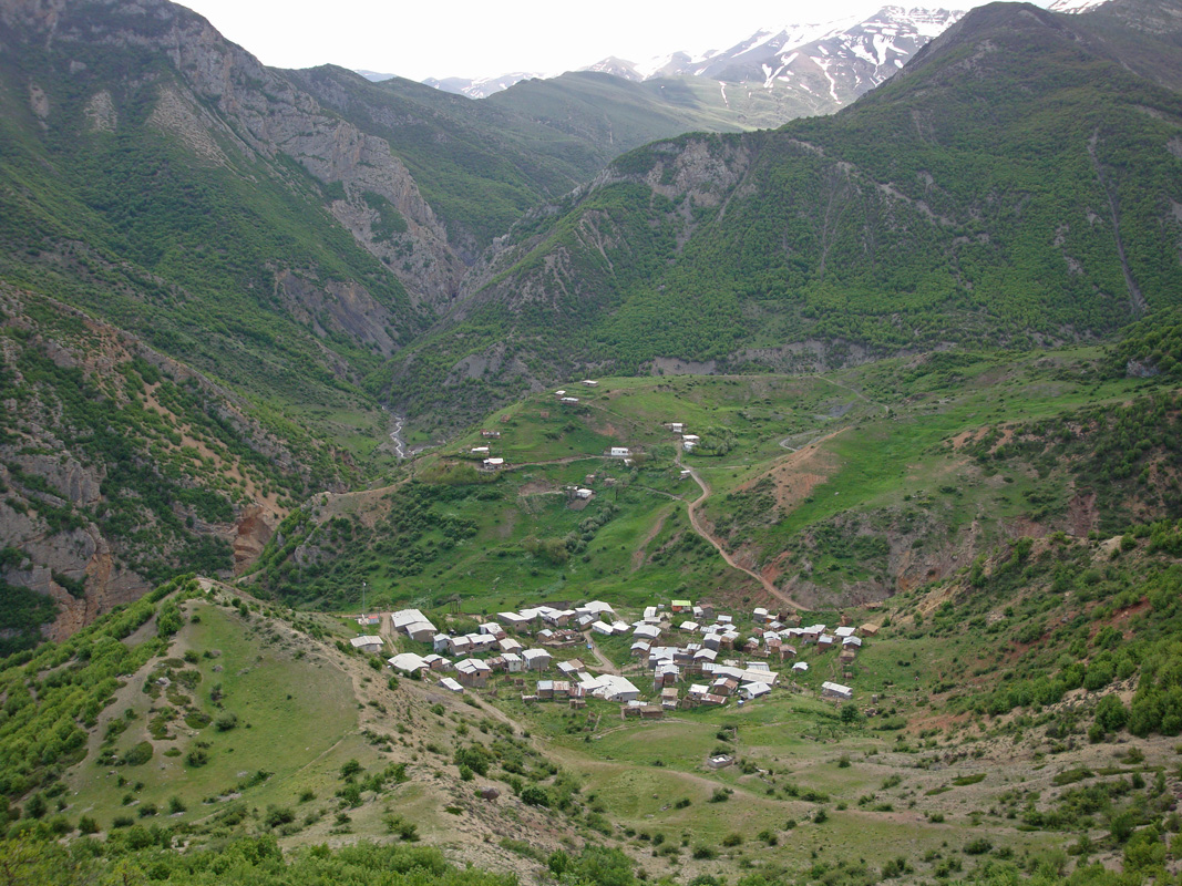 روستای سیاه مرزکوه در گلستان